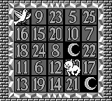 Panel Action Bingo screenshot 4 for GameBoy
